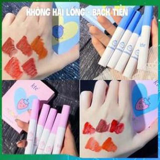 Set 5 Cây Son Kem Lì KTE Fluffy Matte Lip Glaze Xinh Xắn Dễ Thương Chuẩn Hàng Nội Địa Trung KING DC