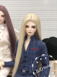 Tóc thẳng dài cho búp bê bjd 1/3  1/4 1/6