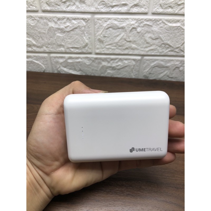 Pin sạc dự phòng Li-polymer 10000mAH UMETRAVEL TRIP10C & UMETRAVEL SEA10000 - LikeNew chính hãng