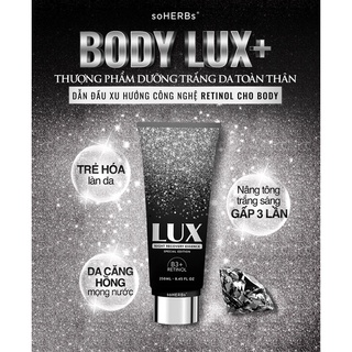 Kem body Lux Plus - body Lux + Retinlo B3 TRắng Da