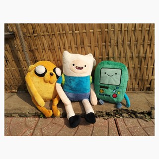(Đã xử lý) Gấu bông Jake BMO Finn Giờ Phiêu Lưu ( Adventure Time ) robot size trung