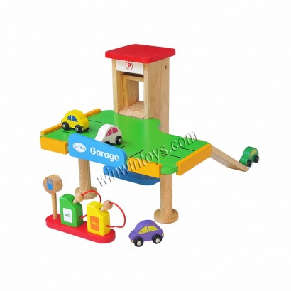 Đồ chơi gỗ Winwintoys - Gara xe hơi 61522