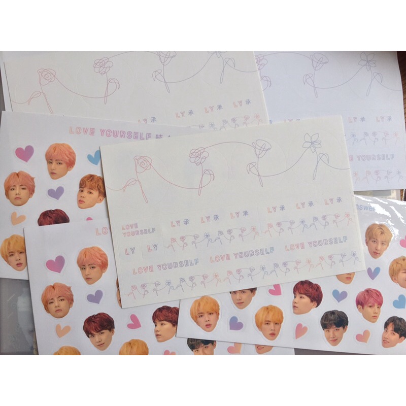 Sticker BTS- Lys: Answer, Her- official