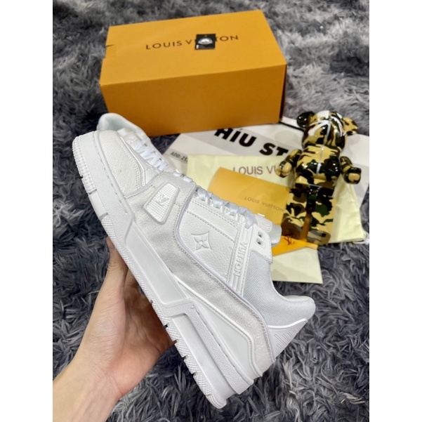 Giầy Thể Thao LV Full Trắng 2022