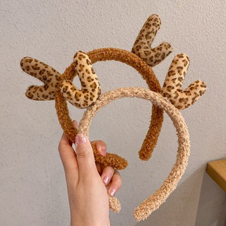Băng Đô Bờm Tóc Sừng Tuần Lộc Dễ Thương