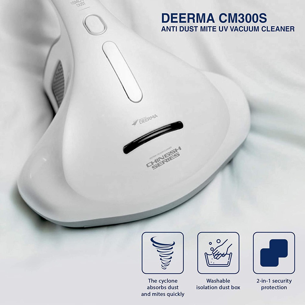 Máy hút bụi diệt khuẩn UV giường nệm Deerma CM300S | BigBuy360 - bigbuy360.vn