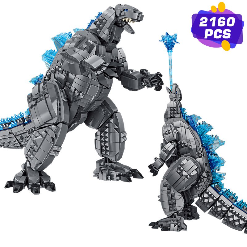 Đồ chơi Lắp ráp Mô hình Panlos 687001 Godzilla Monster King Kong