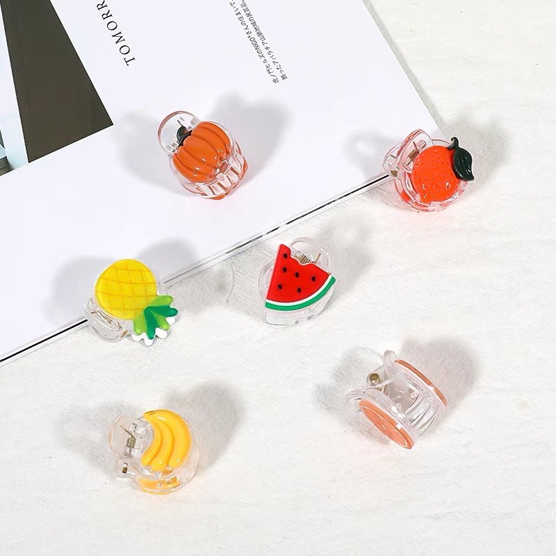 Kẹp tóc mái [Chillee] trái cây mini siêu cute trend Hàn Quốc [PK-013]