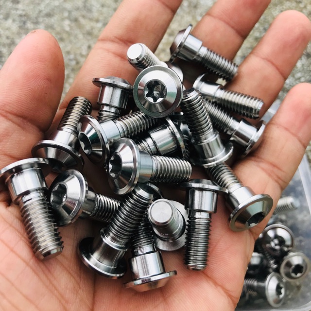 Ốc gr5 phôi trắng ốc đĩa Honda và yamaha