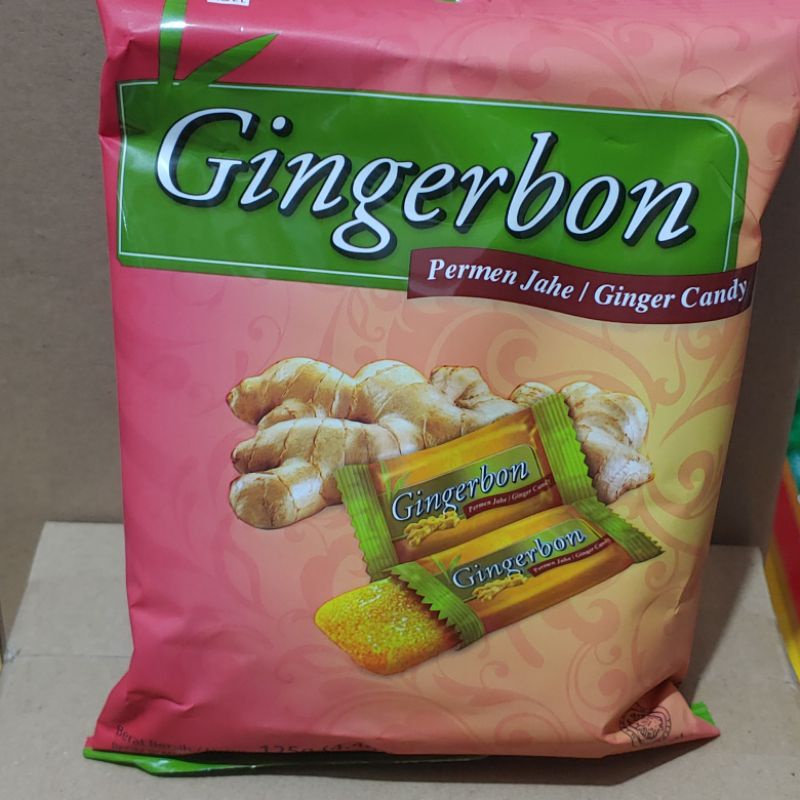 Kẹo gừng Gingerbon túi 125g