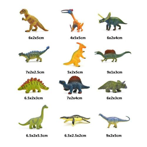 12 / bộ Mô Hình Động Vật Nhỏ Mô Phỏng Khủng Long Động Vật Biển Động Vật Hoang Dã Mô Hình Động Vật Thế Giới Mô Hình Đồ Chơi Giáo Dục Cho Trẻ Em