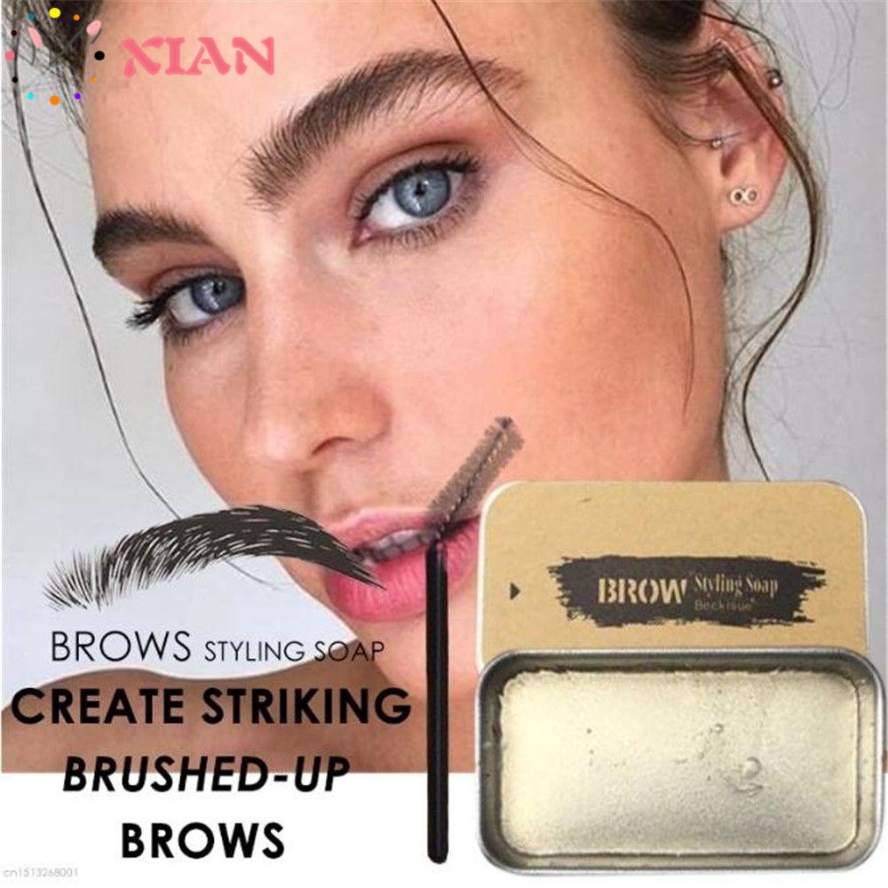 Gel Kẻ Mày Kèm Cọ Kháng Nước Cố Định Tiện Dụng