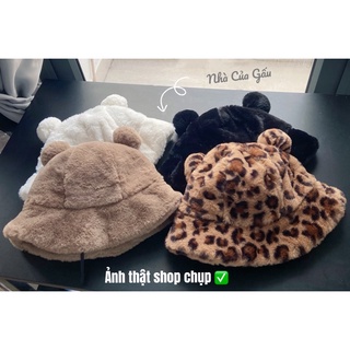 Nón len cục bông mẫu mới cực cute ( Ảnh thật )