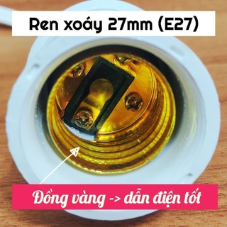 Đuôi đèn kín nước đuôi E27.