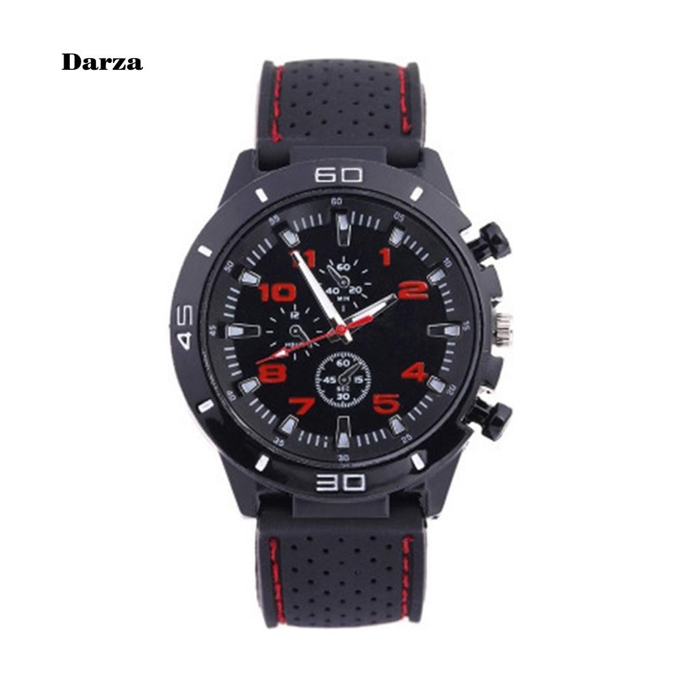 Đồng hồ đeo tay mặt tròn phong cách thể thao cho nam