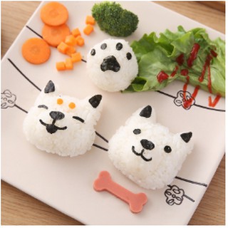 Khuôn nhấn cơm (khuôn bento) - đầu gấu