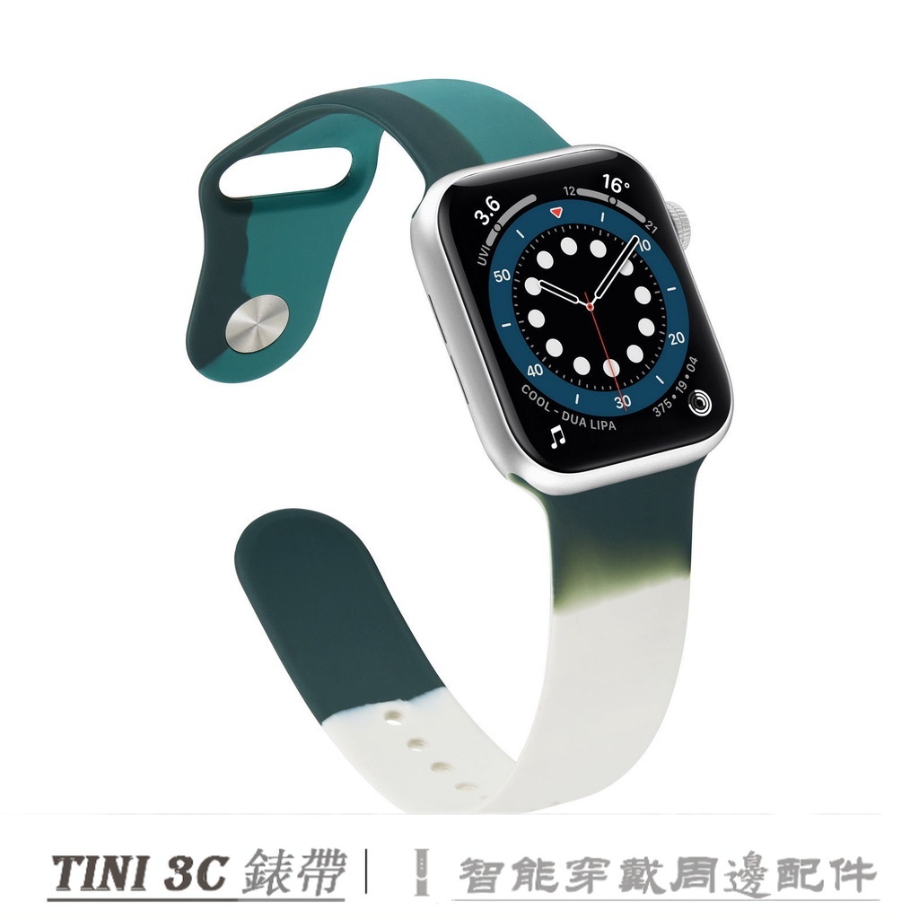 Dây đeo silicon 44mm / 40mm / 42mm / 38mm /41mm / 45mm cho Apple Watch Series Dây đeo Apple Watch