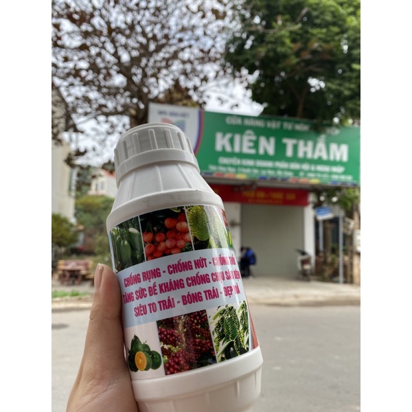 Nanocal chống rụng- chống nứt - chống thối. Tăng đề kháng chống chịu sâu bệnh. siêu toa trái, bóng trái, đẹp mã
