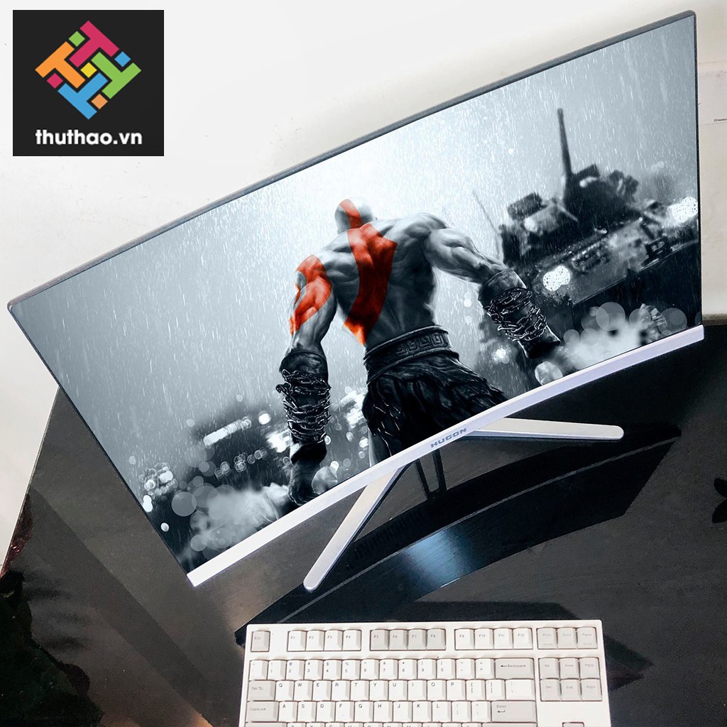 [Mã ELSALE300 giảm 7% đơn 1TR] [Mã ELLAPDESK giảm 5% đơn 3TR] MÀN HÌNH CONG 24 MỚI 100% - HUGON 24 CONG | BigBuy360 - bigbuy360.vn