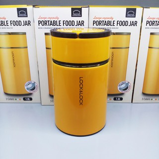 Bình ủ cháo giữ nhiệt 1000ml Lock&Lock Food Jar LHC8023 ORG (Màu da cam)