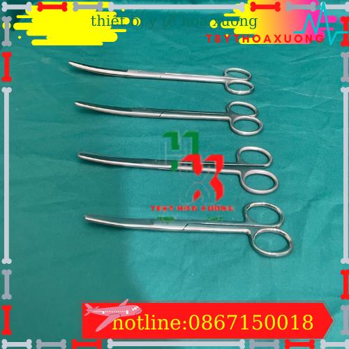 Kéo Cong 2 Đầu Tù - Kéo Y Tế Các Size GOLDSUN Pakistan