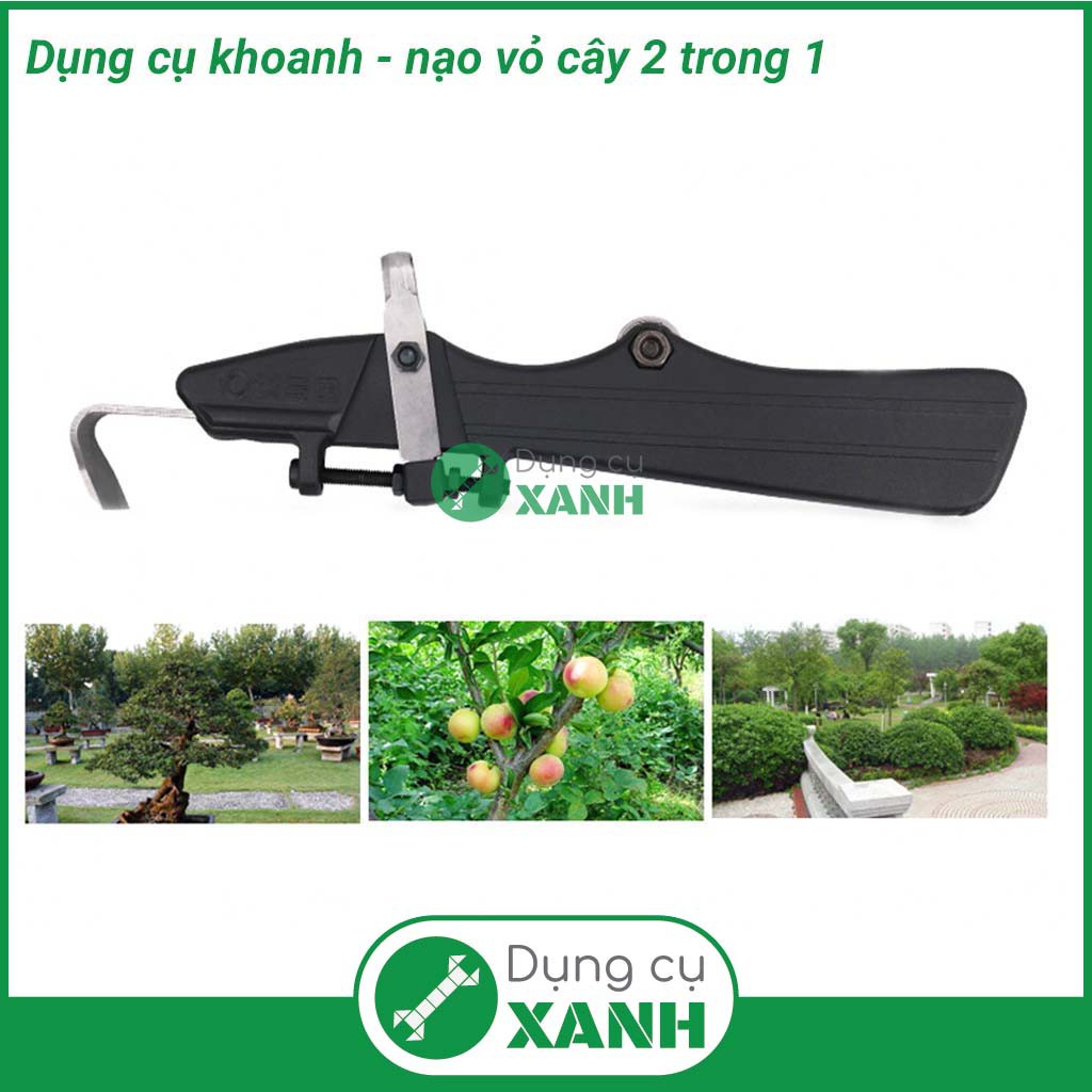 Kìm khoanh cạo vỏ cây tặng kèm 5 lưỡi kéo thay thế