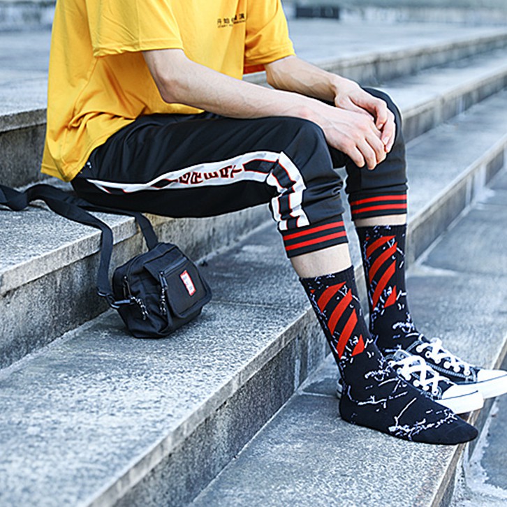 Vớ Cotton Cổ Cao Thời Trang Dành Cho Cả Nam Và Nữ | BigBuy360 - bigbuy360.vn