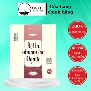 [HCM] Bột Lá Nhuộm Tóc Ogatic_Bột Nhuộm Từ Cây Lá Móng Lá Chàm