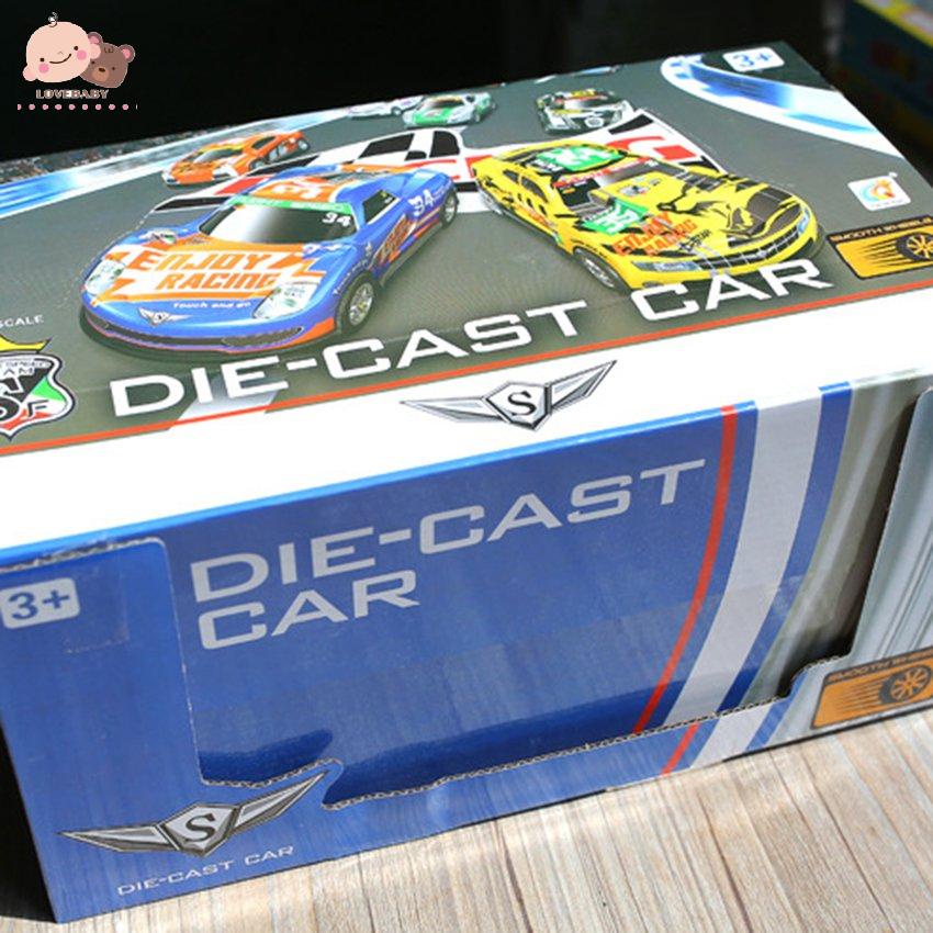 [HOT]Alloy Pullback Racing Truck Children's Toys Simulation Car Model Toys