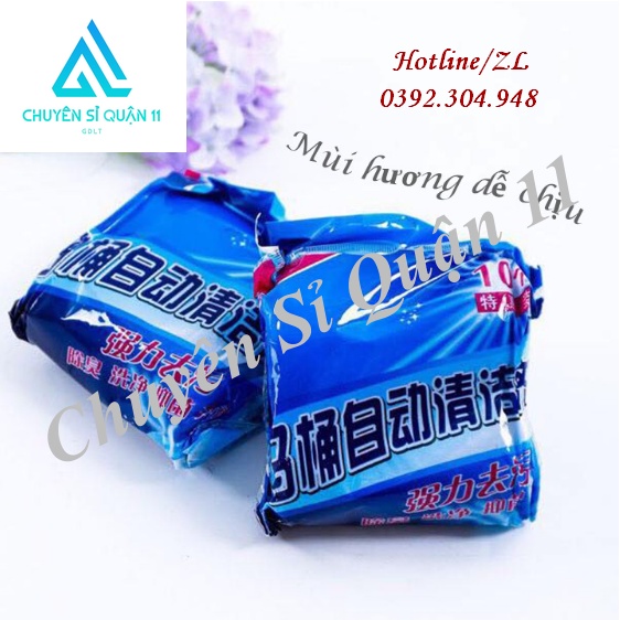 Bịch 10 Viên Tẩy Bồn Cầu, Thả Bôn Cầu, Diệt Vi Trùng, Khử Mùi Nhà Vệ Sinh Tiện Dụng GD404-TayBC