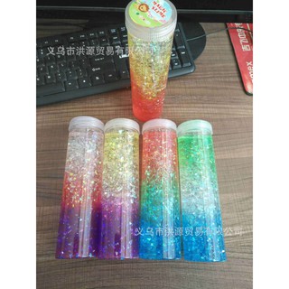 ĐỒ CHƠI SLIME  KIM TUYẾN HỘP DÀI - SLIME MỀM DẺO