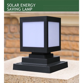 Đèn năng lượng mặt trời sân vườn trang trí trụ cổng 250mm