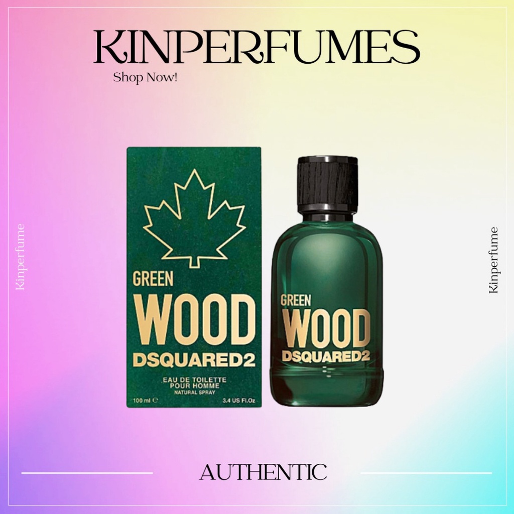 Kinperfumes - Nước hoa nam Dsquared2 Wood Green 5ml/ 10ml