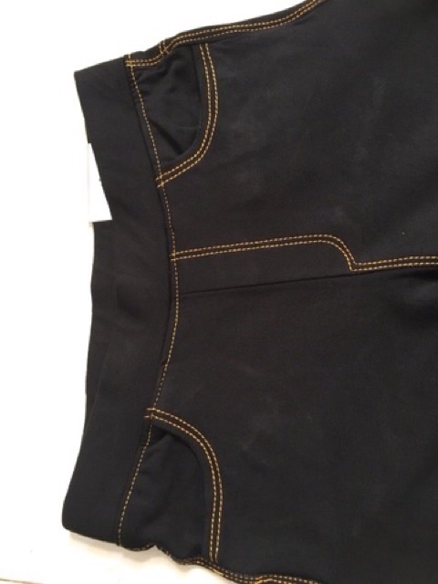 [ Mã FAMAYWA giảm 10K đơn 50K] Quần ngố giả jean siêu co dãn dài qua gối | BigBuy360 - bigbuy360.vn