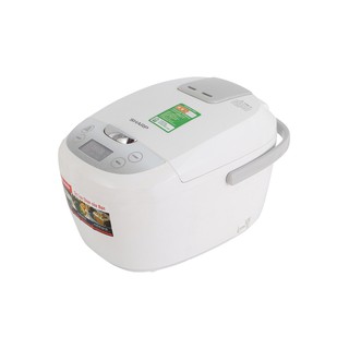 Nồi Cơm Điện Tử Sharp KS-COM185EV-SL (1.8L) - Hàng Chính Hãng