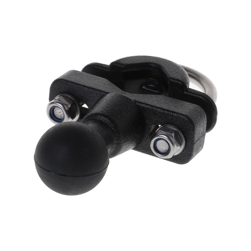neva* U-Bolt Motorcycle Handlebar Bike Rail Rod Mount Base 1 Inch Ball for Gopro Camera Smartphone