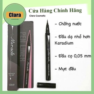 Dạ Kẻ Mắt Cellio Miracle Waterproof [CHÍNH HÃNG] Clara Cosmetic*