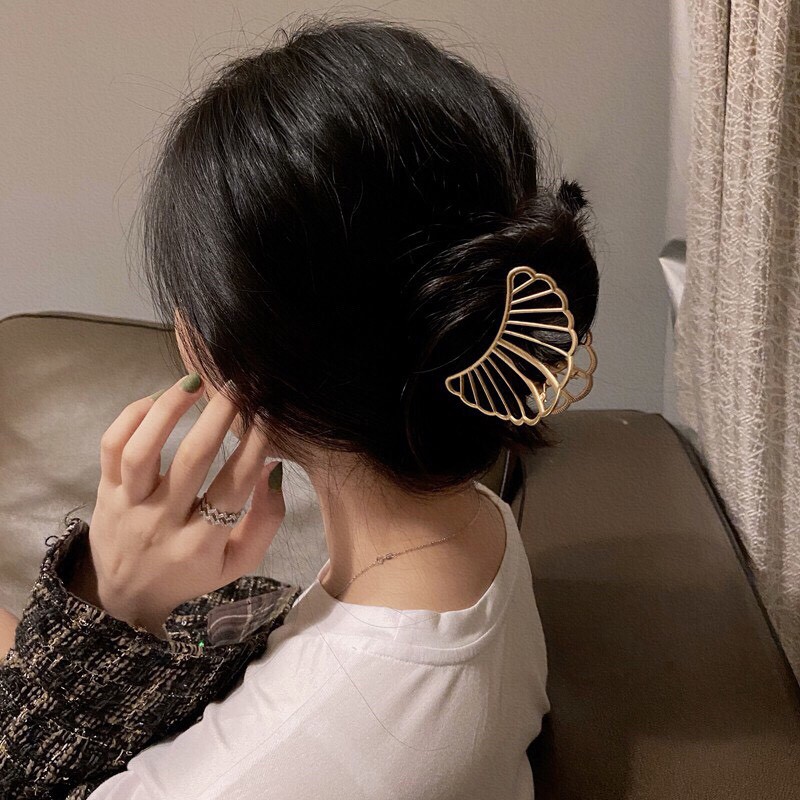 Kẹp tóc kim loại phong cách Hàn Quốc nhiều mẫu xinh xẵn