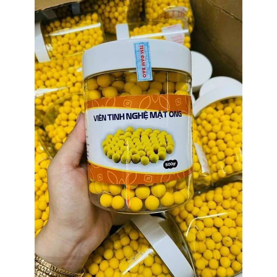 Viên kẹo nghệ mật ong