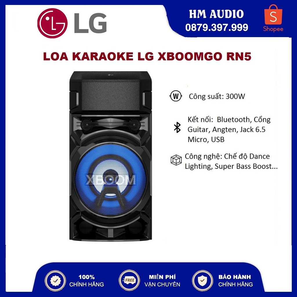 Loa Karaoke LG Xboom RN5 - Hàng Chính