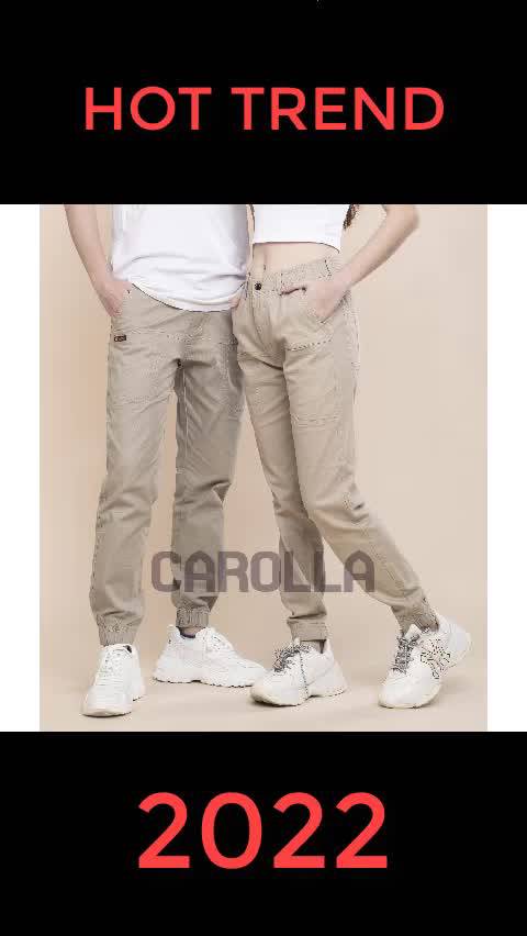 Quần jogger kaki 6 túi nam nữ (carolla) | BigBuy360 - bigbuy360.vn