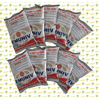Men vi sinh emuniv 200g để ủ làm phân bón