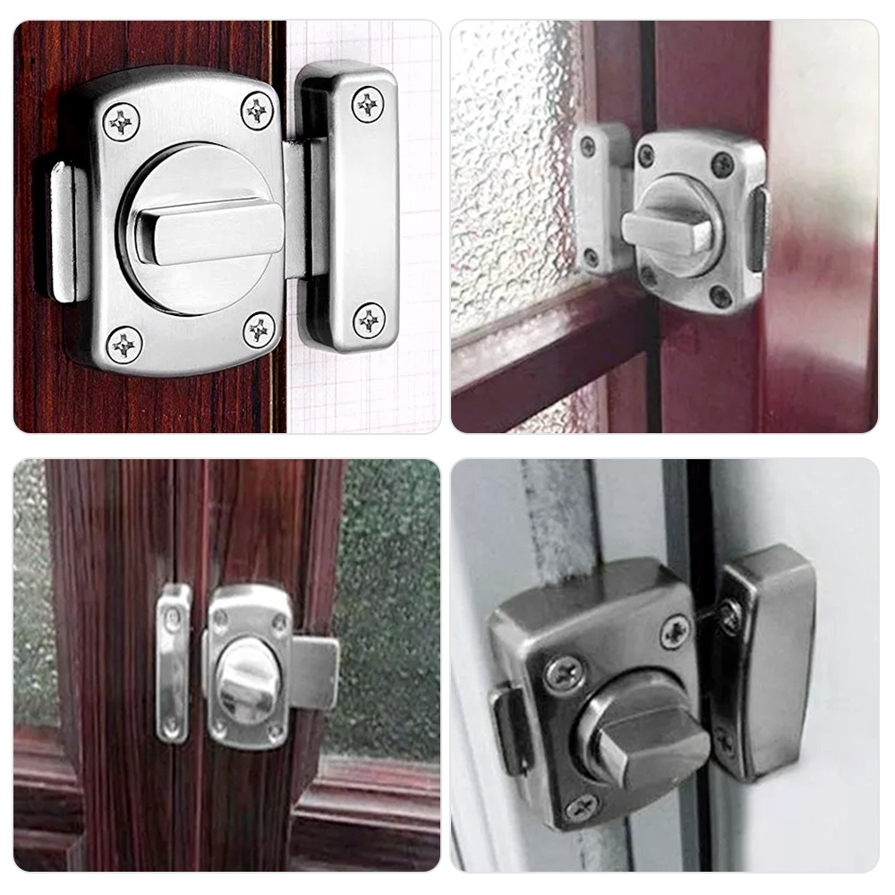 Chốt khóa cửa trượt EKEZ dạng vặn siêu cứng siêu bền