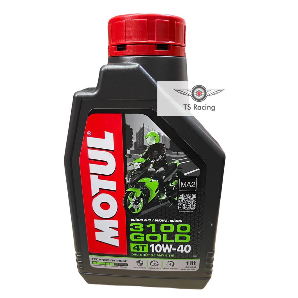 Nhớt motul 3100 gold 1l 10w40 chính hãng