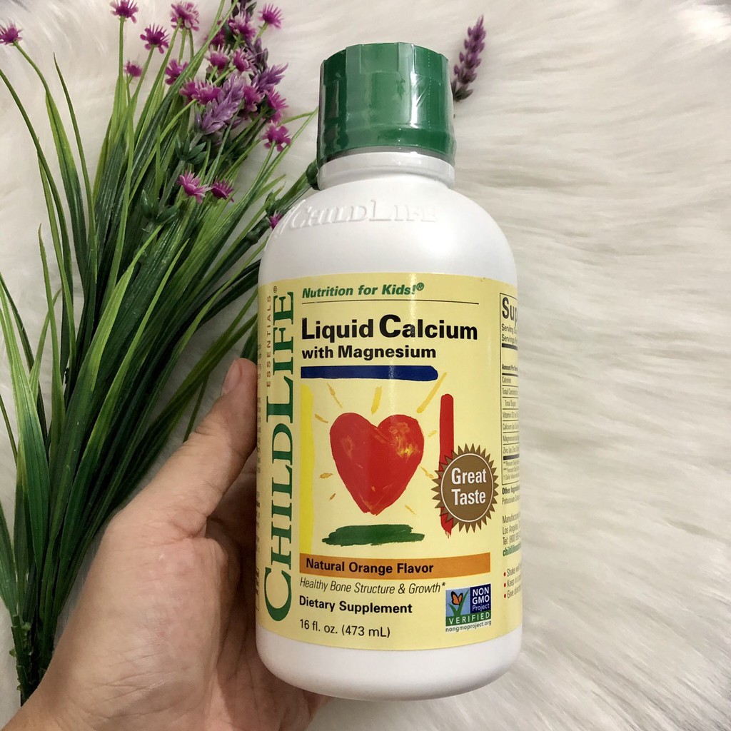 ❤️ [Date 8/2022] Childlife Liquid Calcium Magnesium 473ml Mỹ, Ship Air, Bill đầy đủ | BigBuy360 - bigbuy360.vn