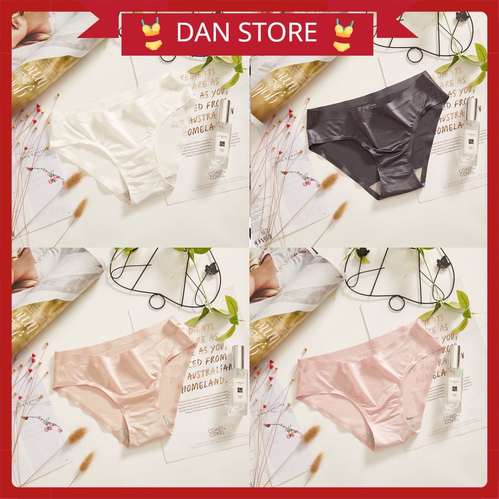 Quần Lót Nữ - Quần Lót Lụa su thoáng mát mềm mại Sexy DAN STORE MÃ 4028