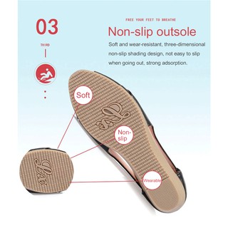 Giày sandal cao gót đế mềm nữ