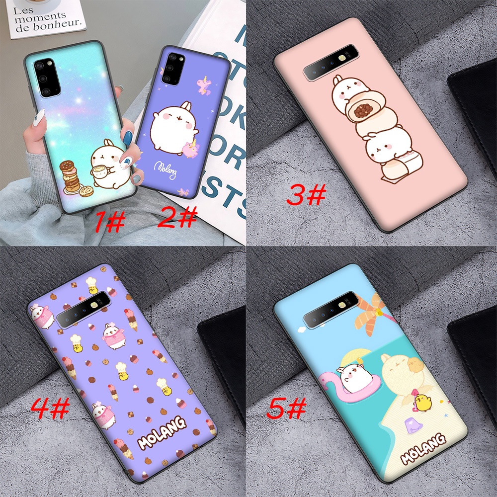 Samsung A8 Plus 2018 S20 Fe J2 J5 J7 Core J730 Pro Prime TPU Soft Silicone Case Casing Cover PZ114 Manga Molang