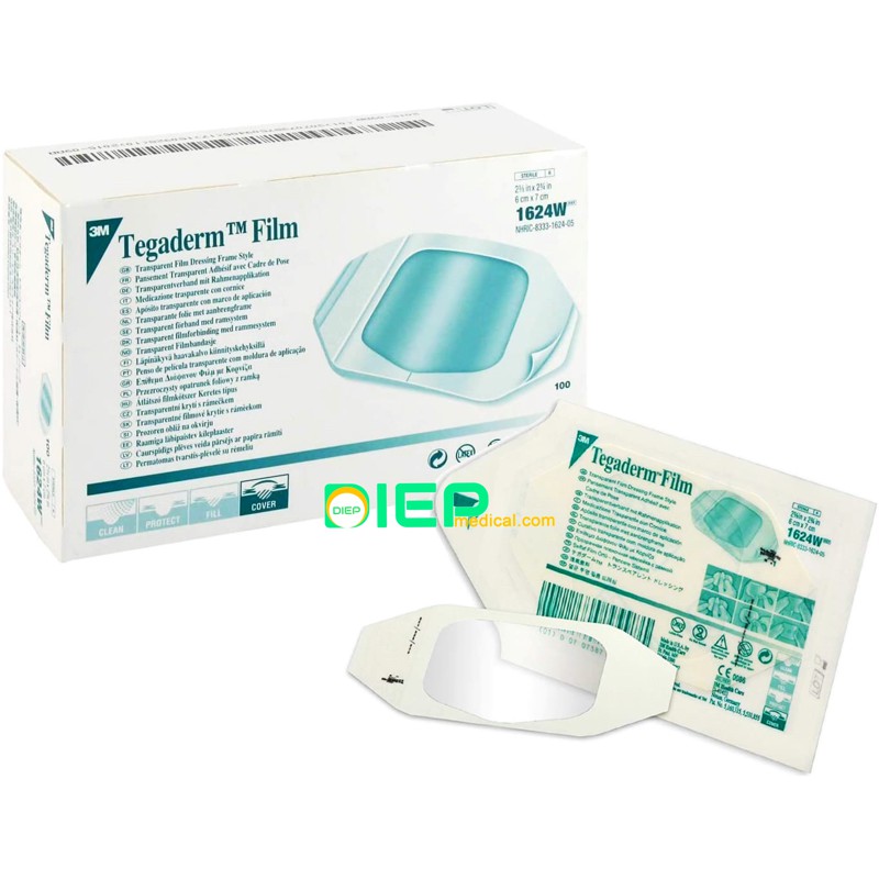 ✅ TEGADERM 1624W 3M Băng Film trong vô khuẩn, chống thấm nước