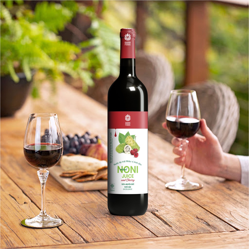 Nước ép noni juice kết hợp với cherry anh đào